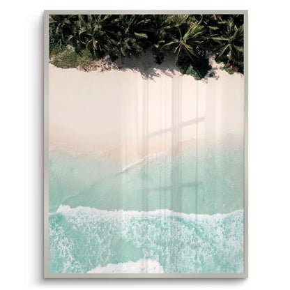 Aerial Turquoise Ocean - Fine Art