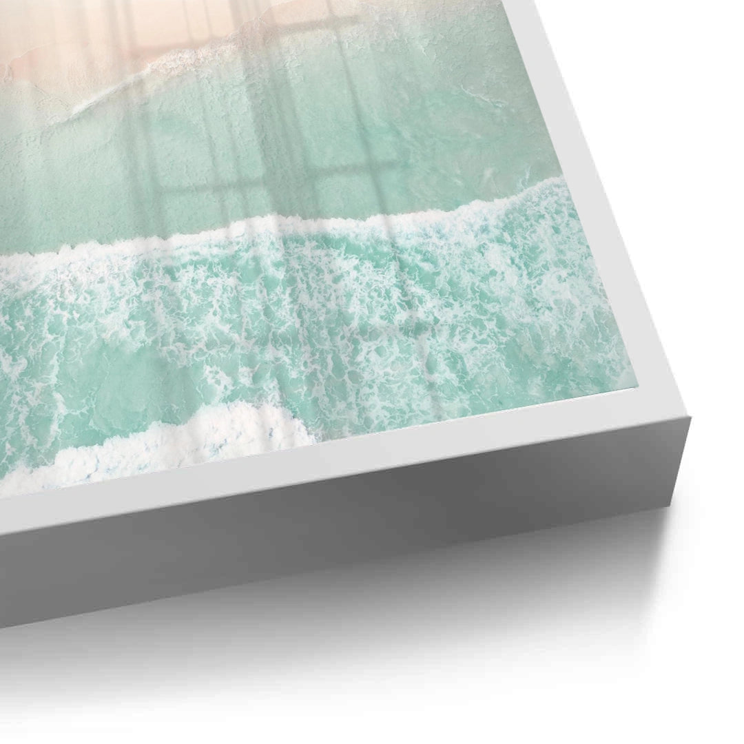 2Aerial Turquoise Ocean - Fine Art