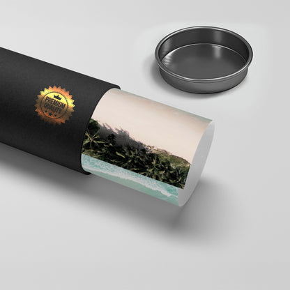 Aerial Turquoise Ocean - Poster