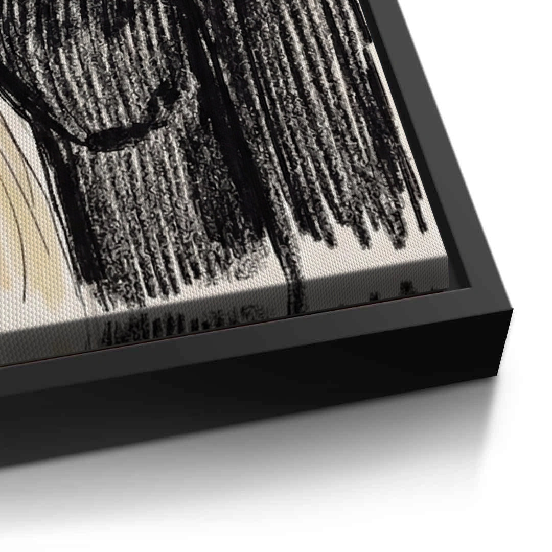 2Afghan Hound Fashion - Canvas