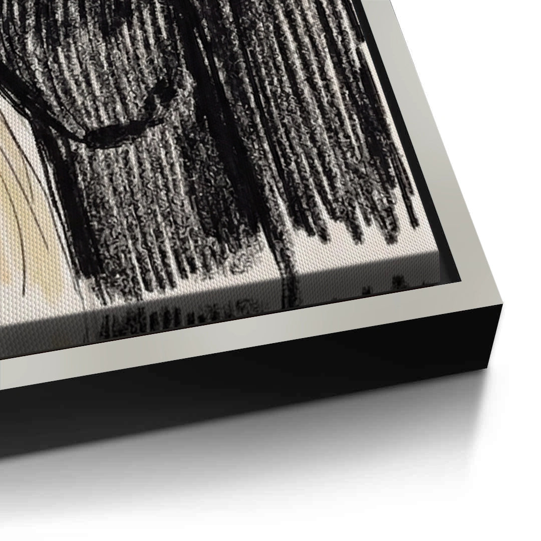 2Afghan Hound Fashion - Canvas