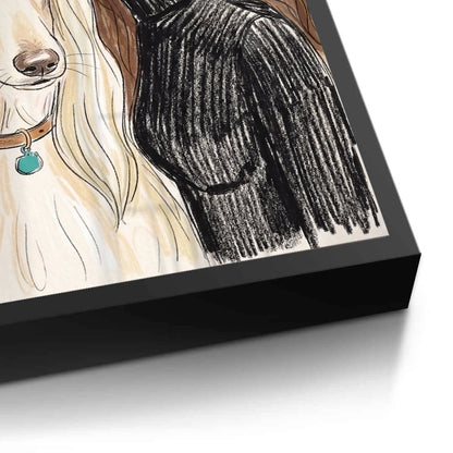 Afghan Hound Fashion - Fine Art