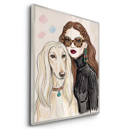 Afghan Hound Fashion - Fine Art