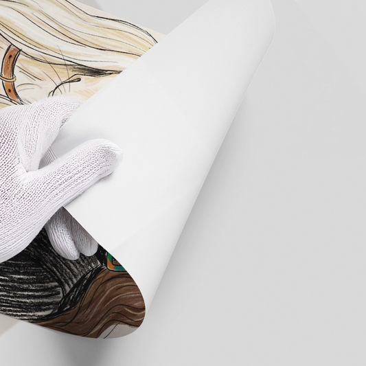Afghan Hound Fashion - Poster
