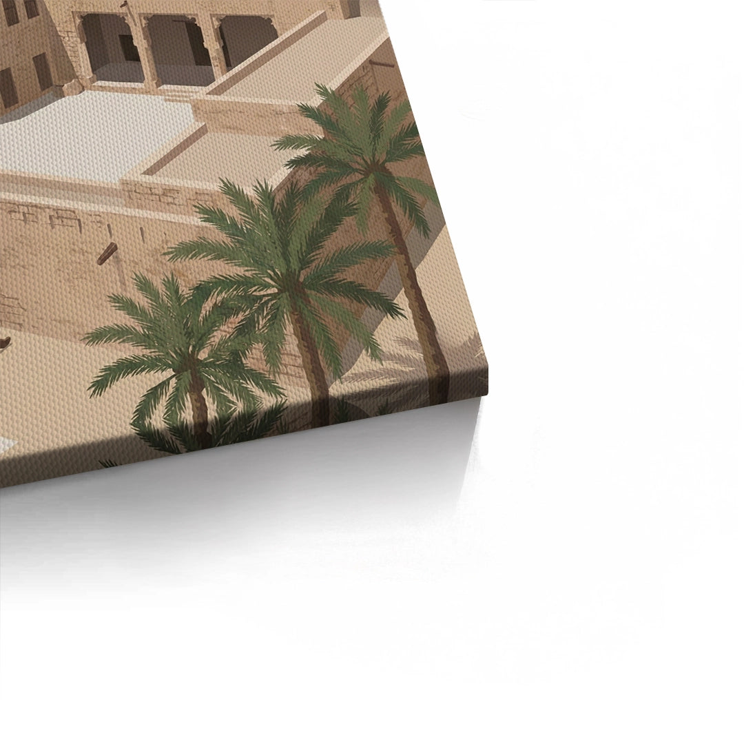 2Ajman Fort Museum - Canvas