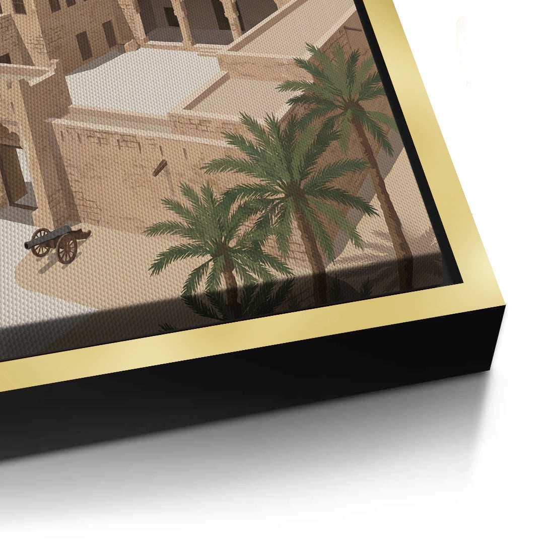 2Ajman Fort Museum - Canvas