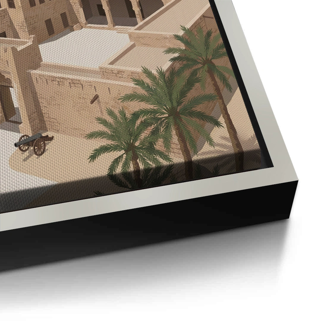 2Ajman Fort Museum - Canvas