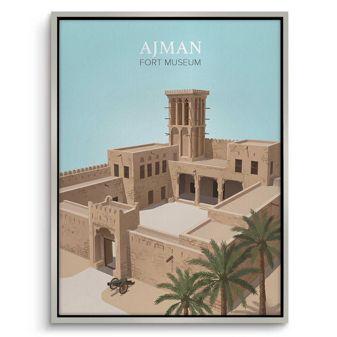 2Ajman Fort Museum - Canvas