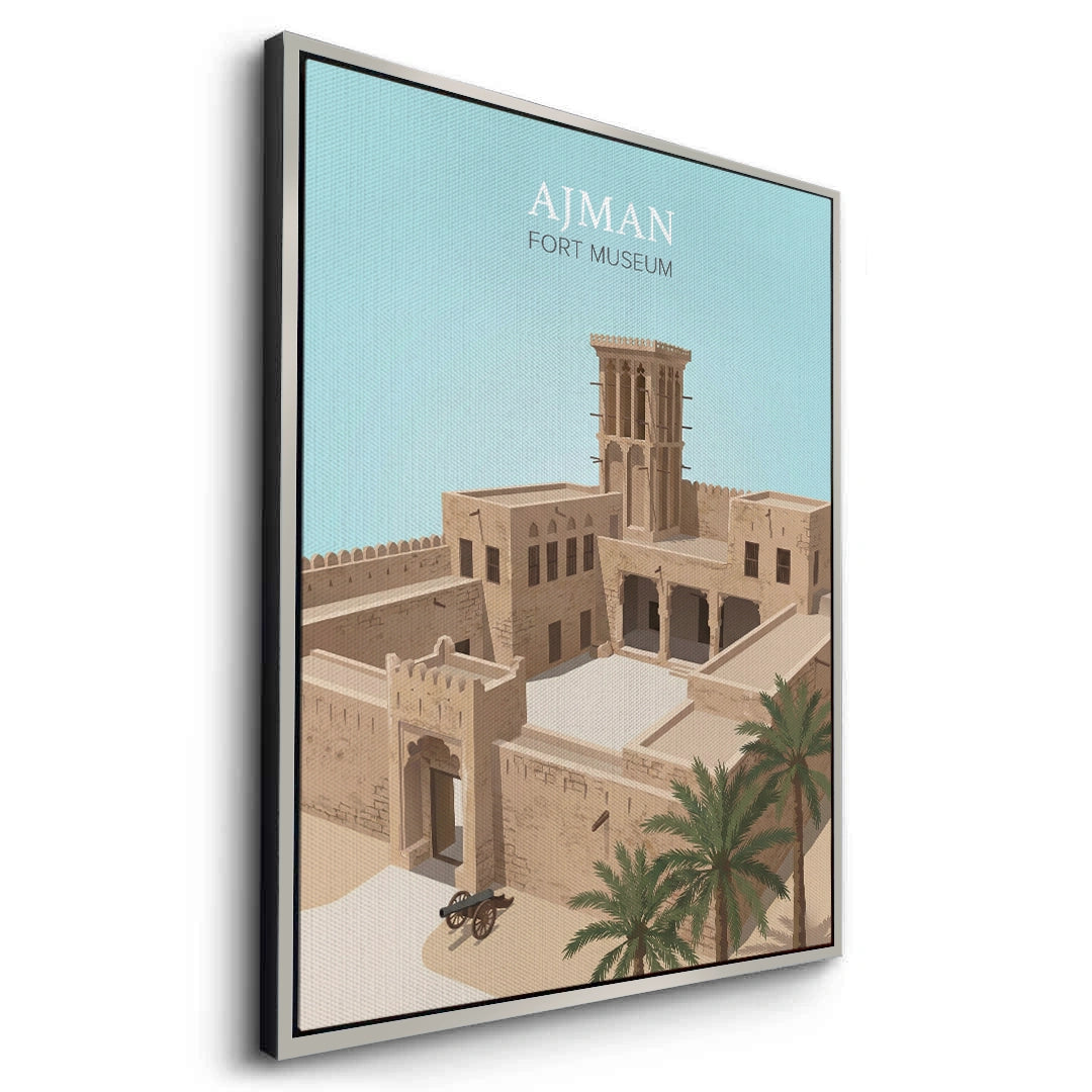 2Ajman Fort Museum - Canvas