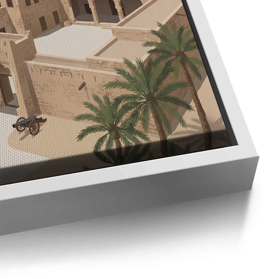 2Ajman Fort Museum - Canvas