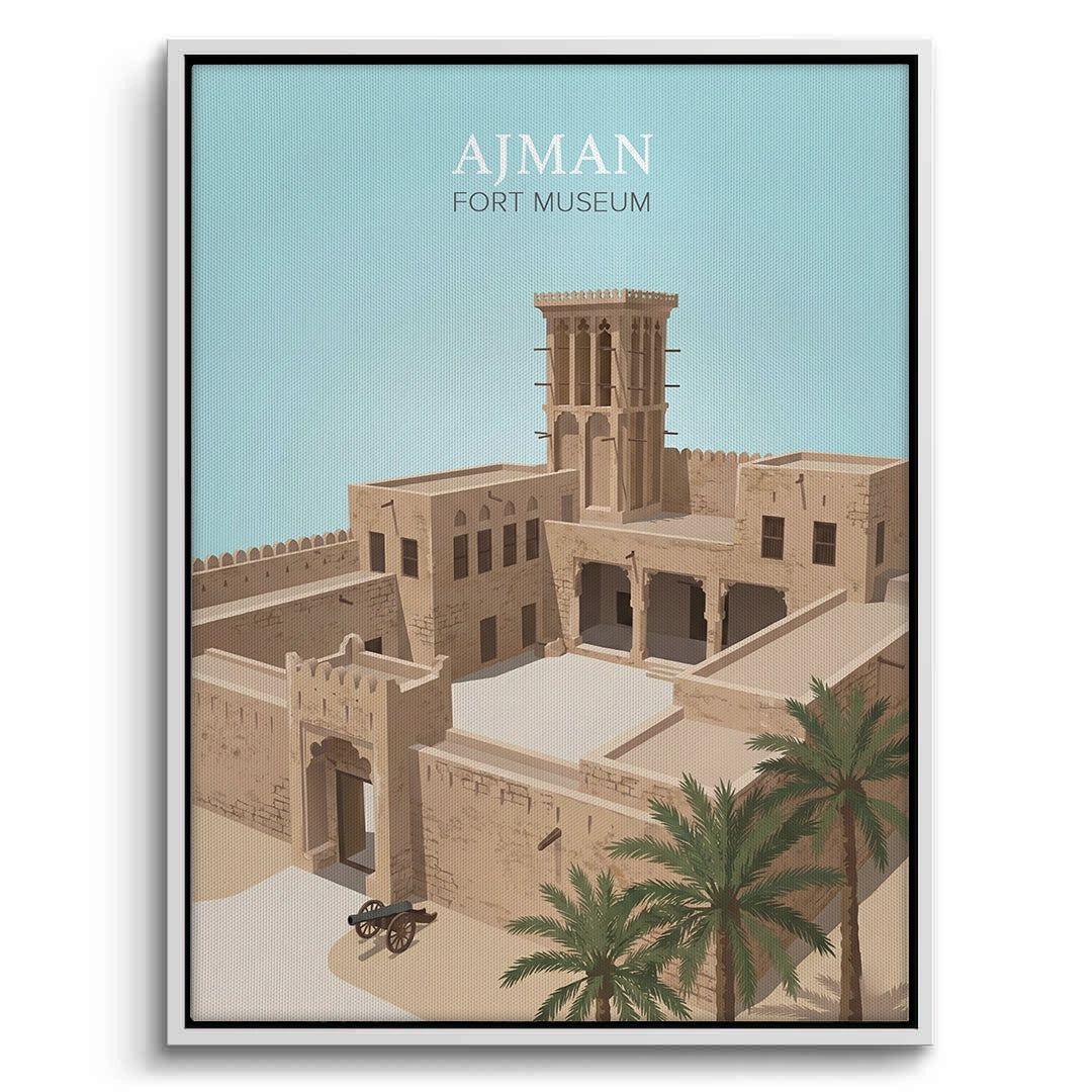 2Ajman Fort Museum - Canvas