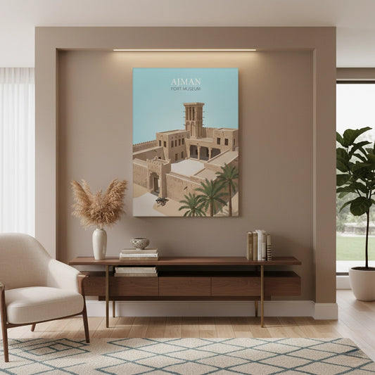 Ajman Fort Museum - Canvas