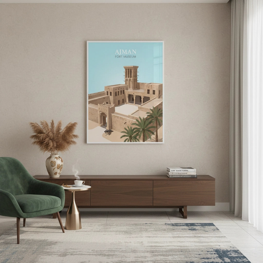 2Ajman Fort Museum - Fine Art