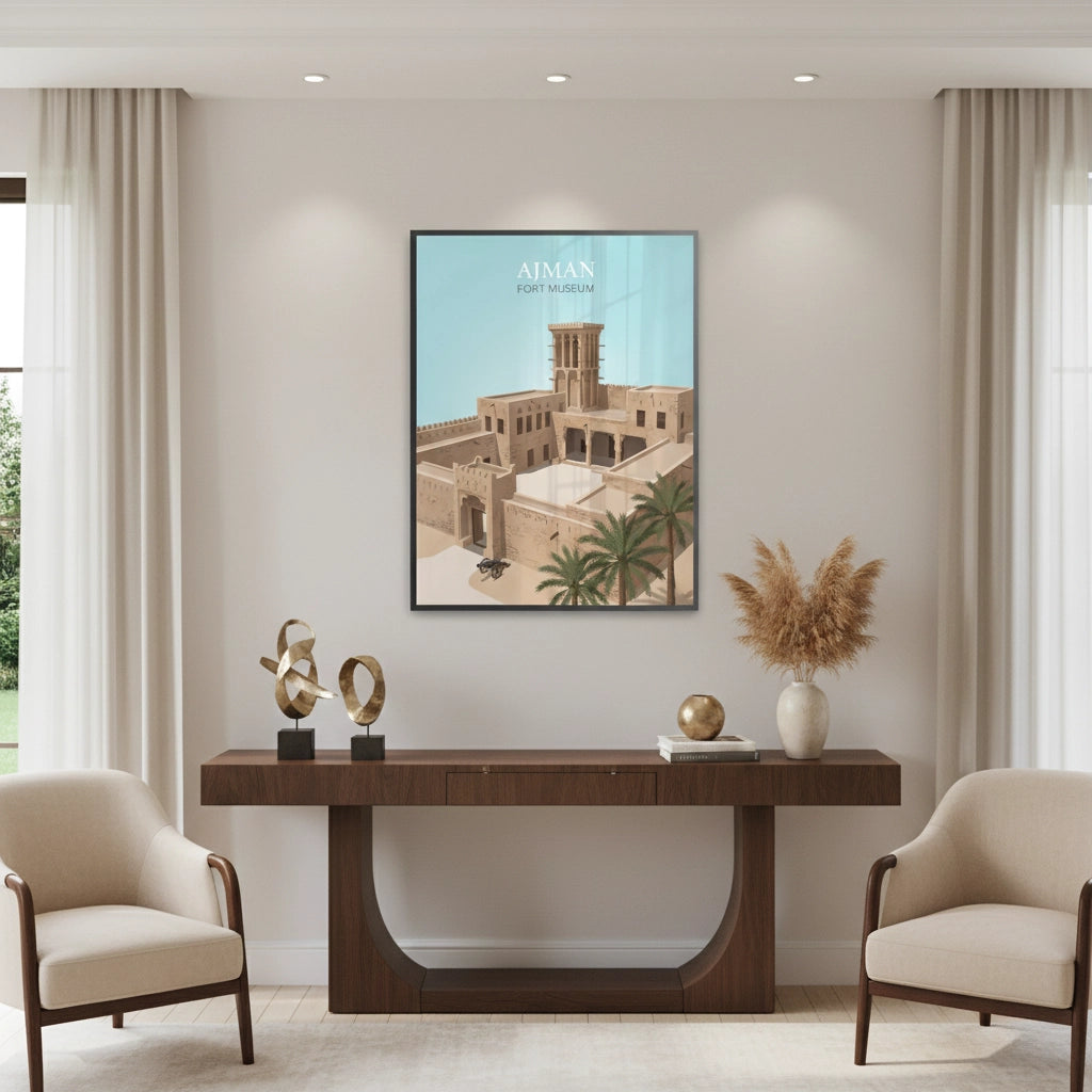 2Ajman Fort Museum - Fine Art