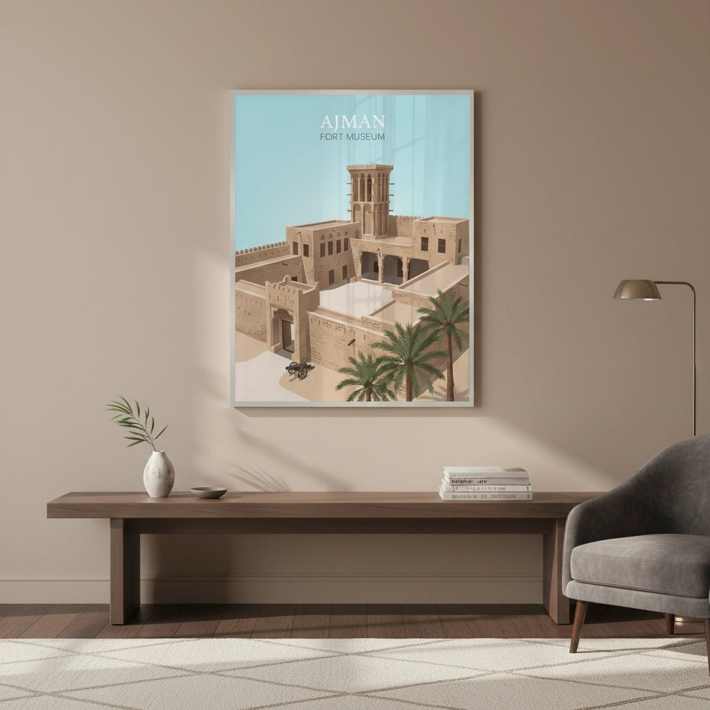 2Ajman Fort Museum - Fine Art