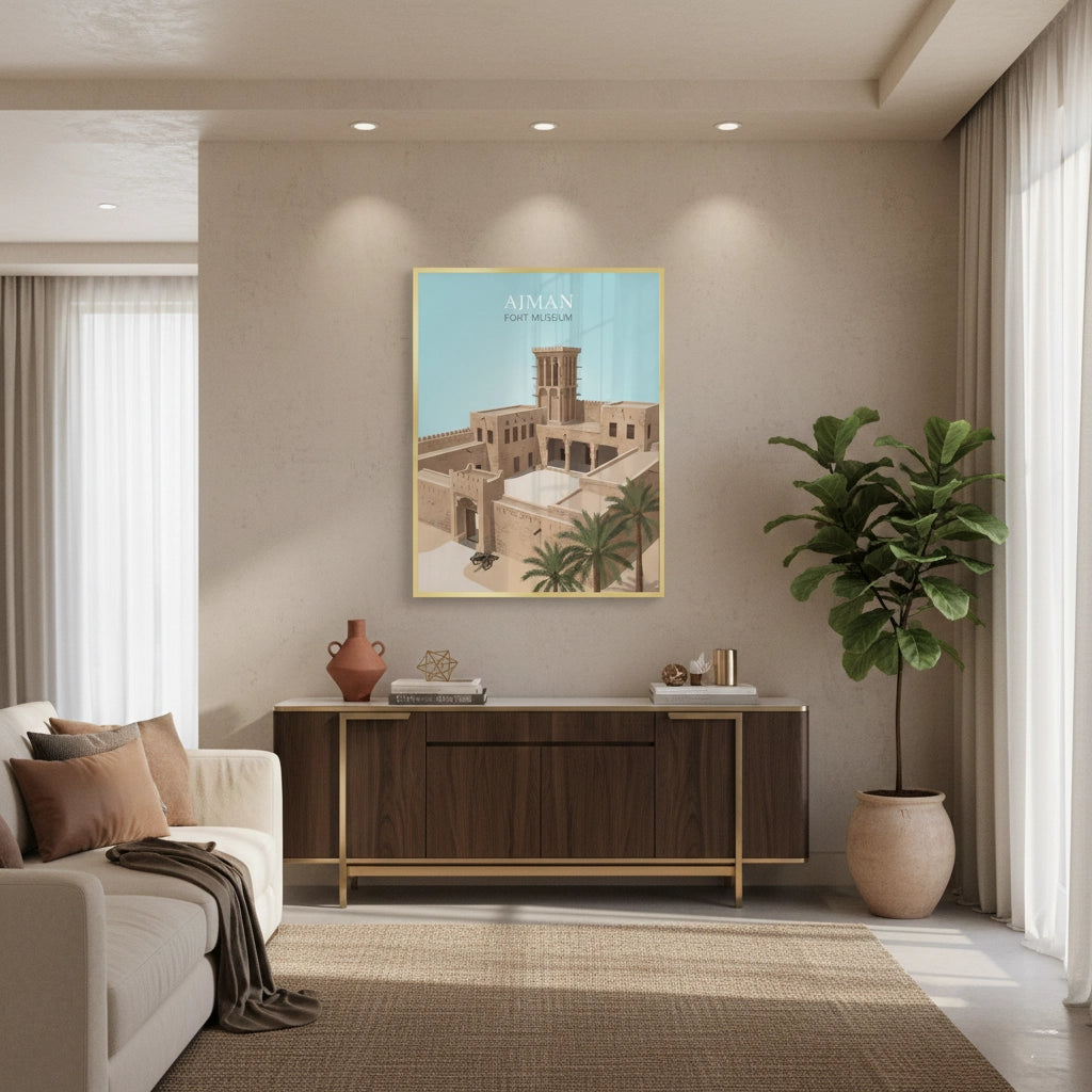 2Ajman Fort Museum - Fine Art