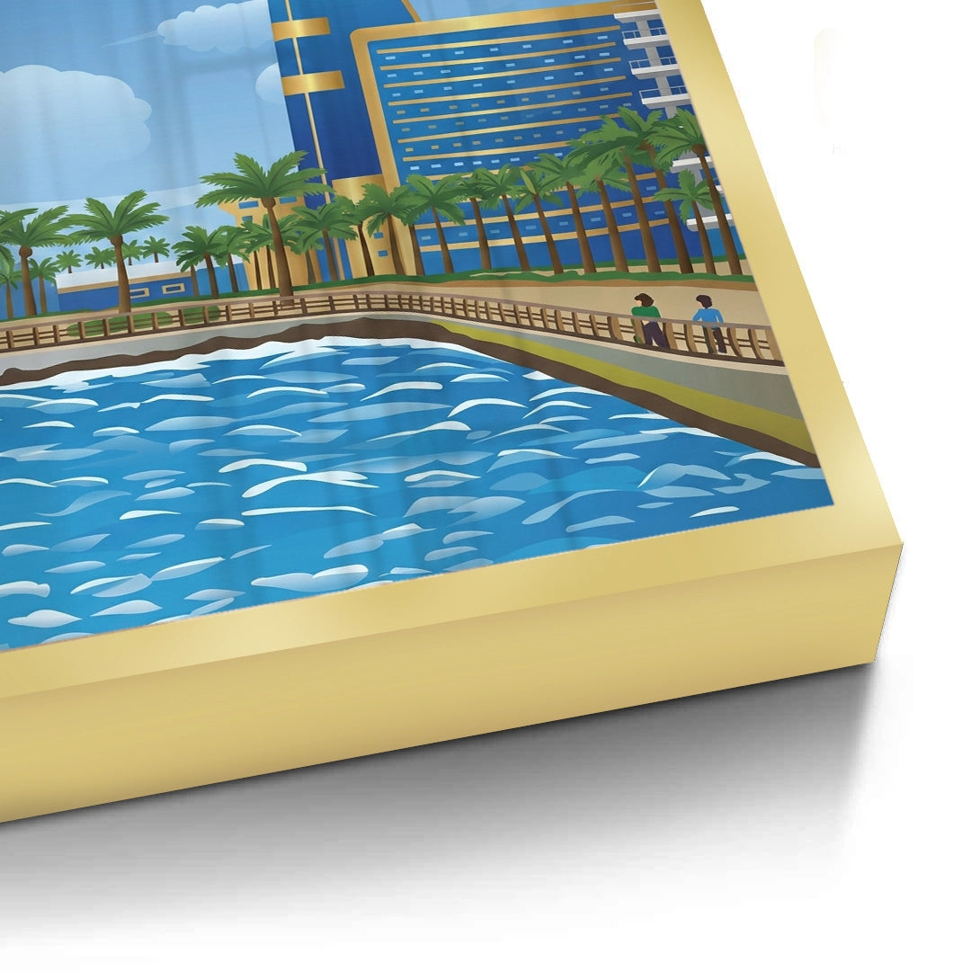 2Al-Rahma Floating Mosque - Fine Art