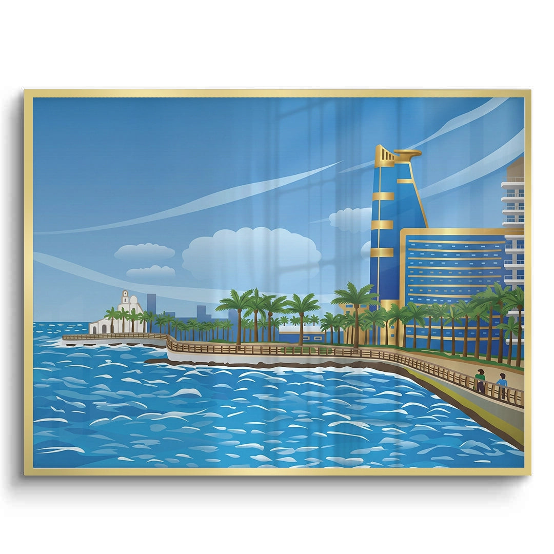 2Al-Rahma Floating Mosque - Fine Art