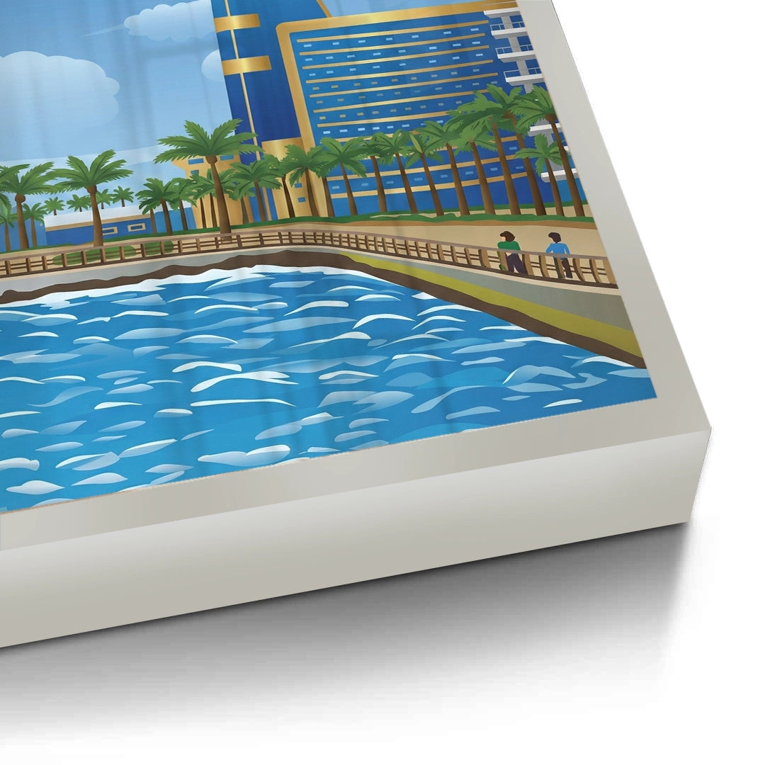 2Al-Rahma Floating Mosque - Fine Art