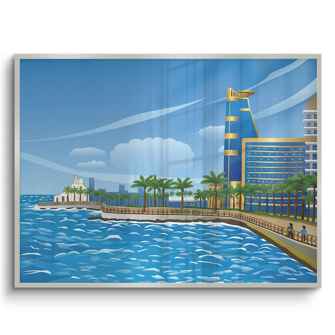 2Al-Rahma Floating Mosque - Fine Art