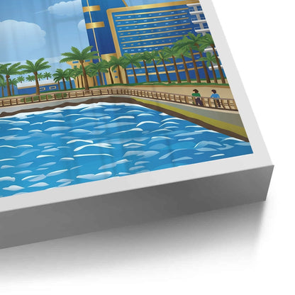 Al-Rahma Floating Mosque - Fine Art