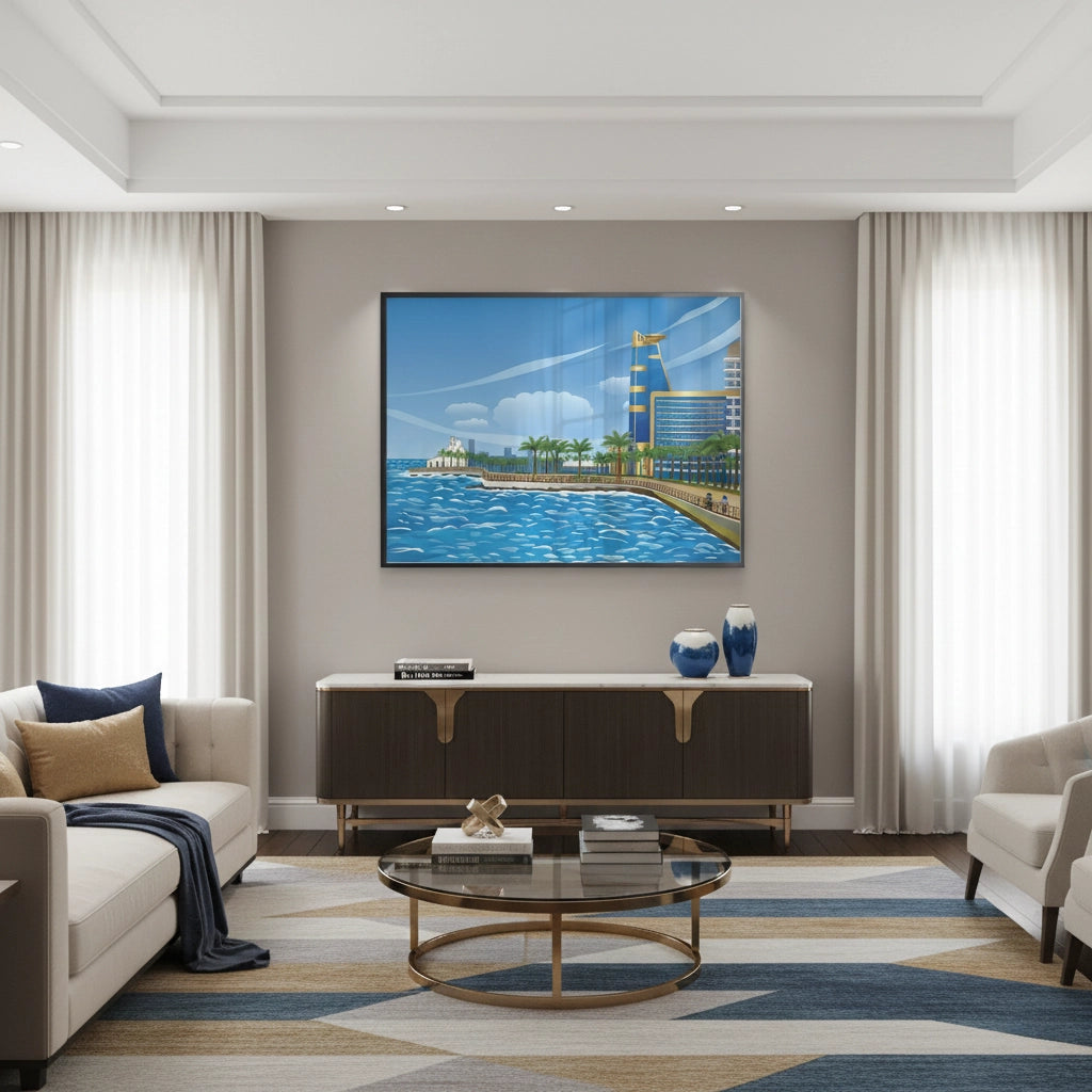 2Al-Rahma Floating Mosque - Fine Art