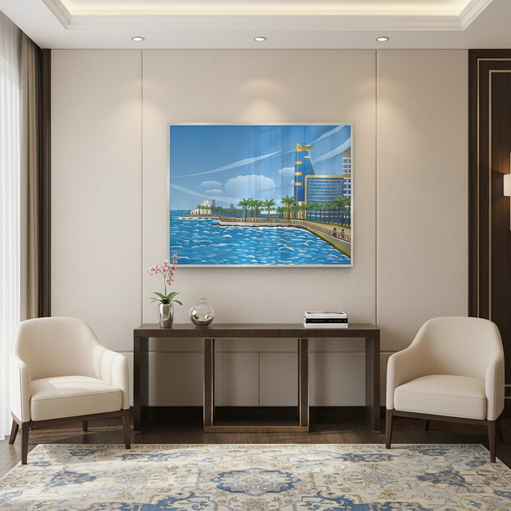 2Al-Rahma Floating Mosque - Fine Art