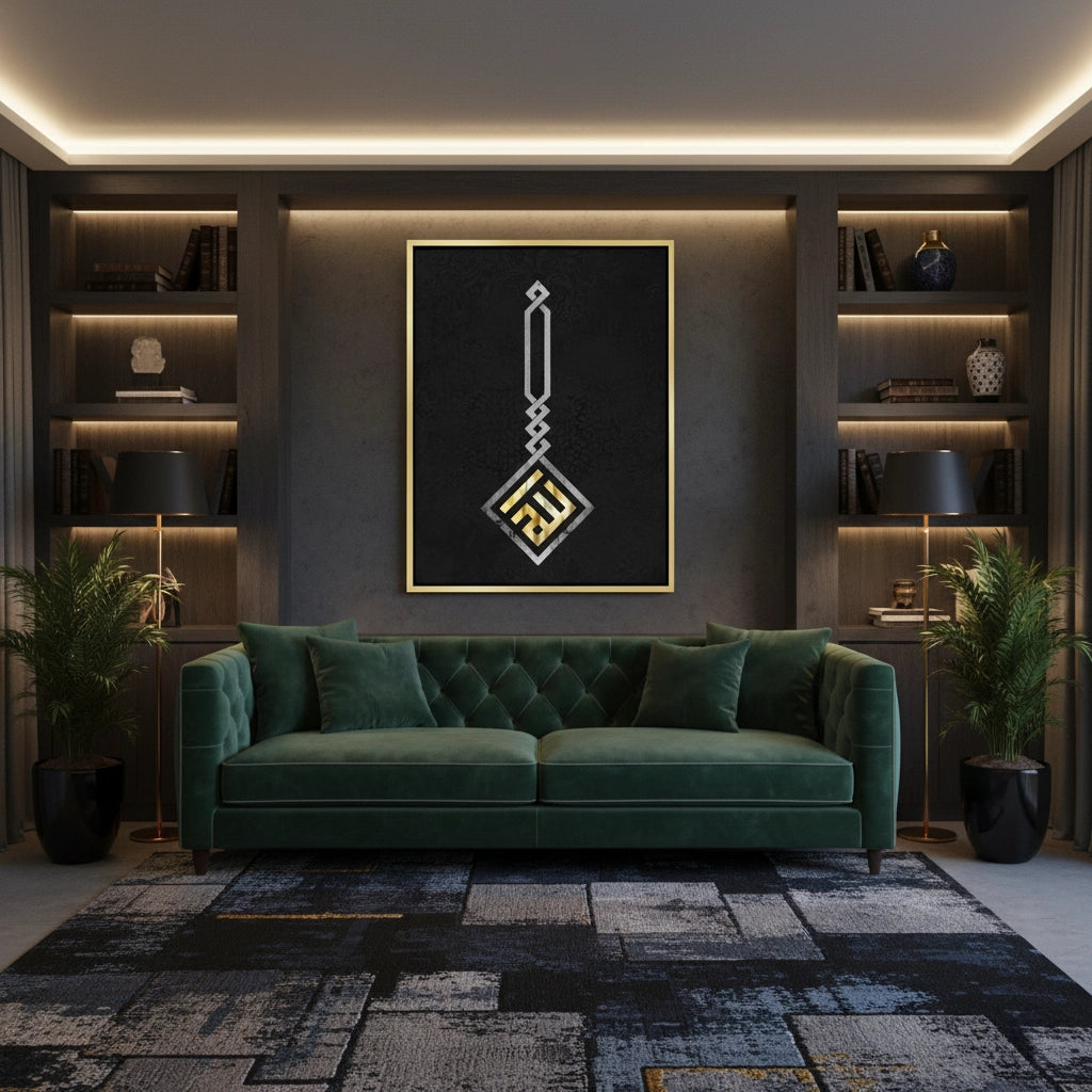 Alif - Canvas - Jasmineart.ae