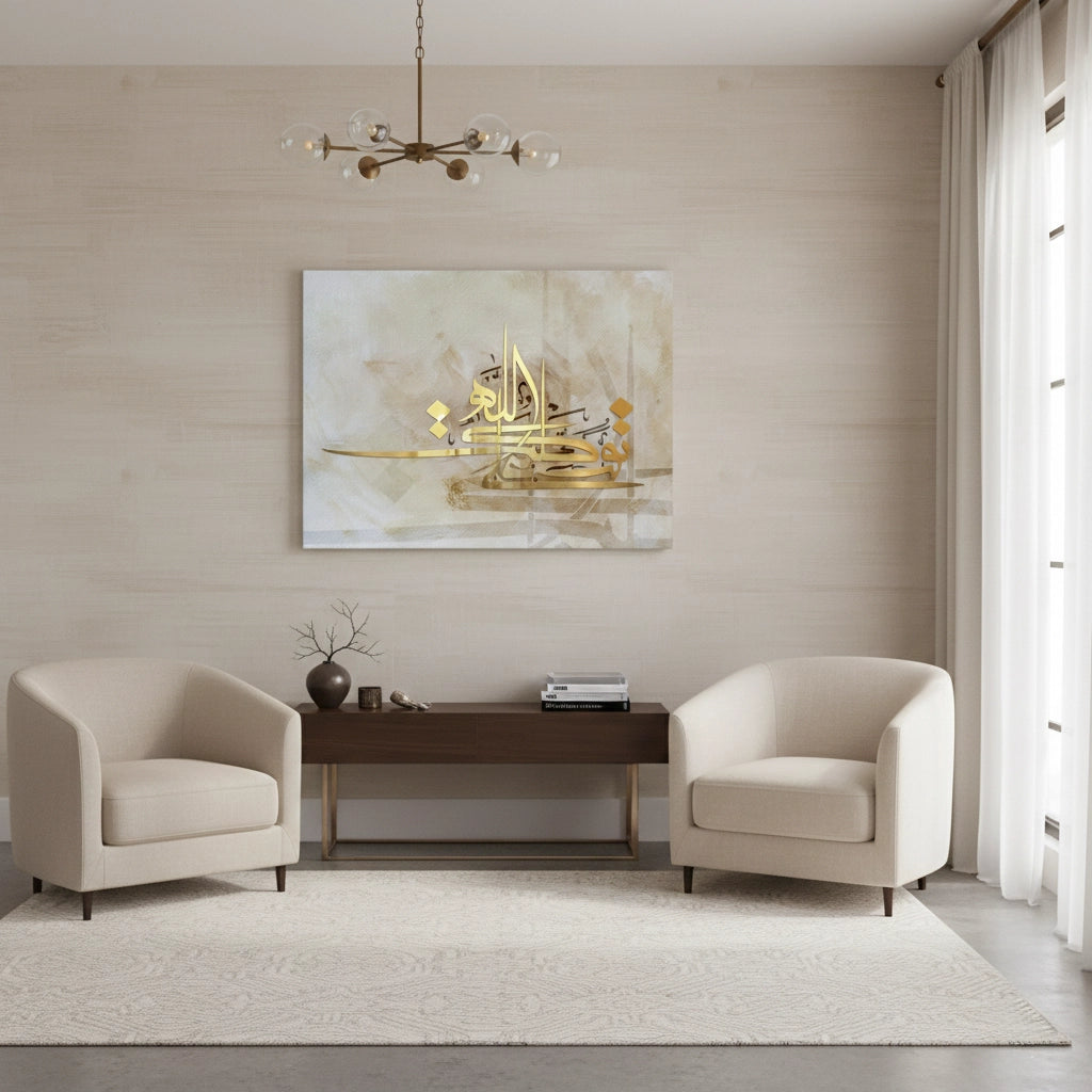 2Allah is the Light - Canvas