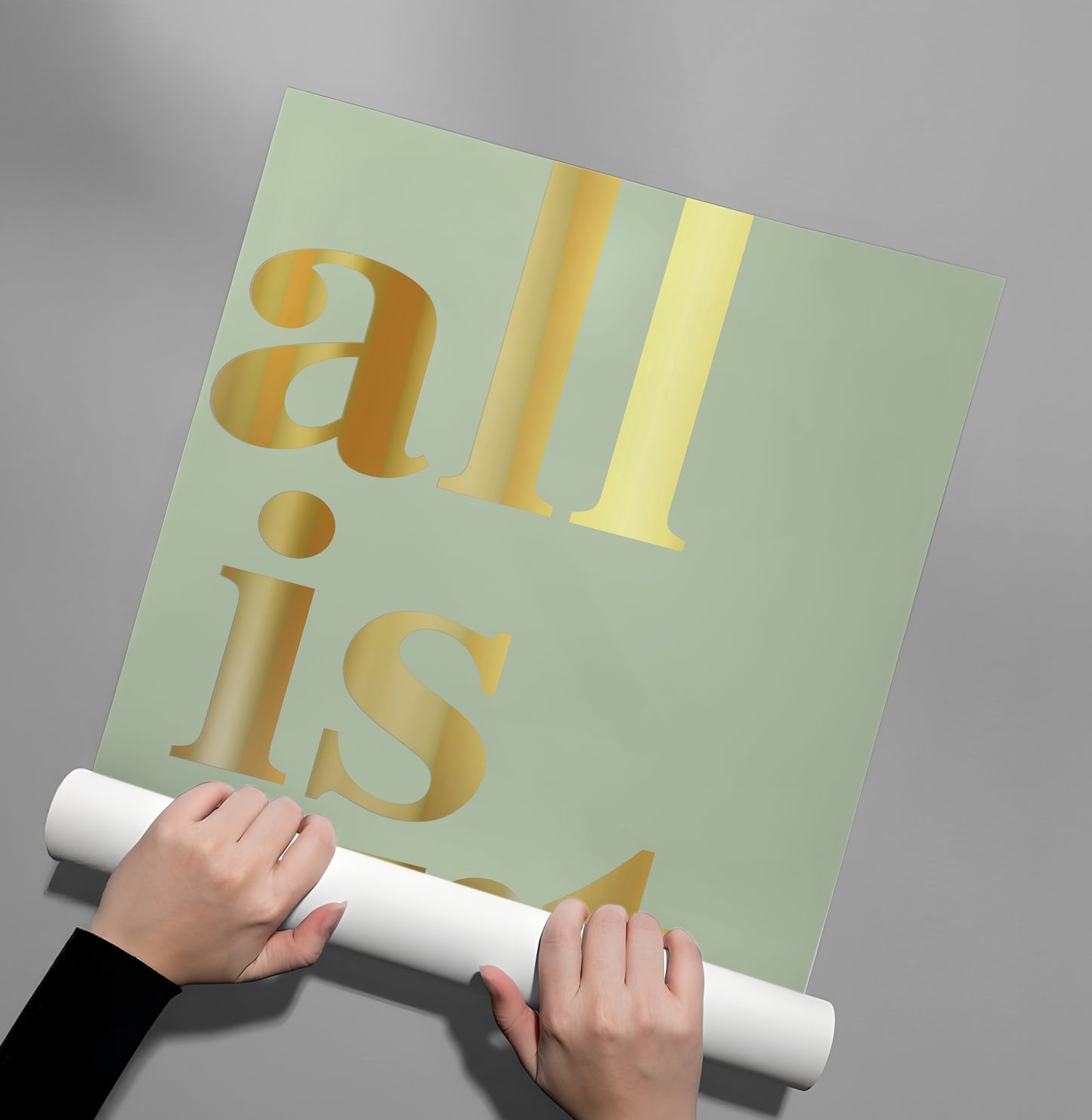 2All is Art - Poster