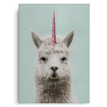 Alpaca Unicorn - Canvas