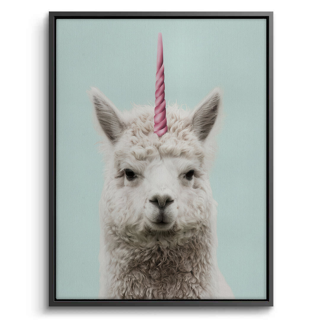 2Alpaca Unicorn - Canvas