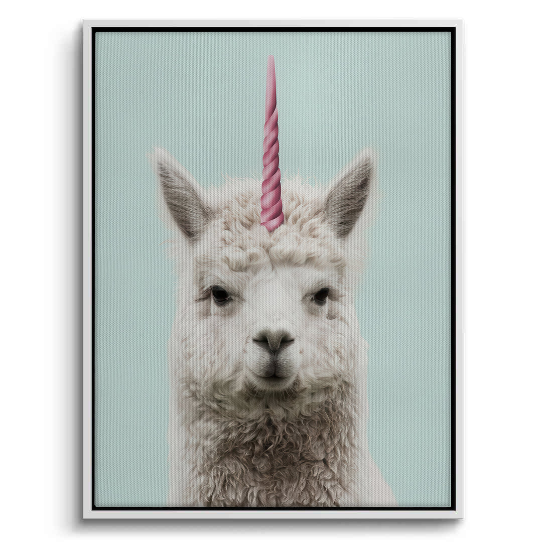 2Alpaca Unicorn - Canvas