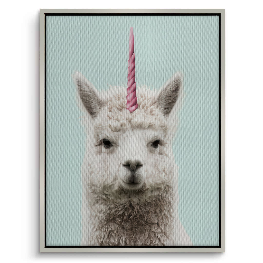 2Alpaca Unicorn - Canvas