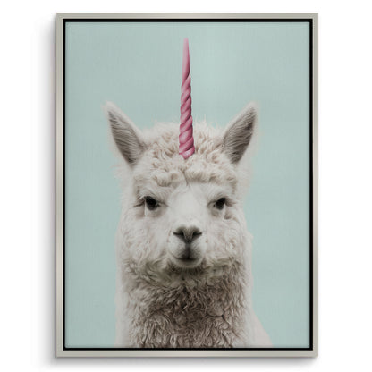 Alpaca Unicorn - Canvas