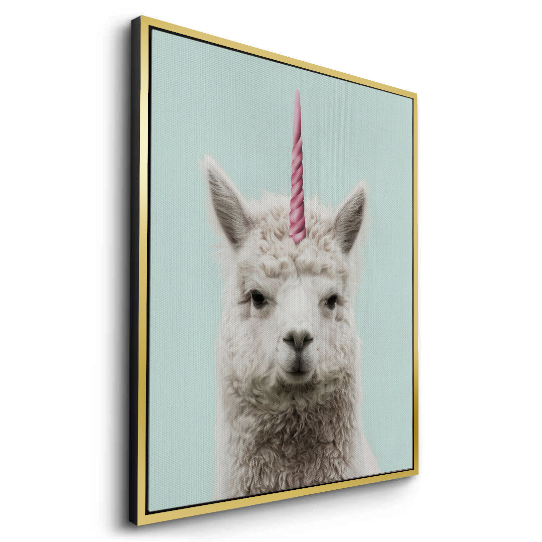 2Alpaca Unicorn - Canvas