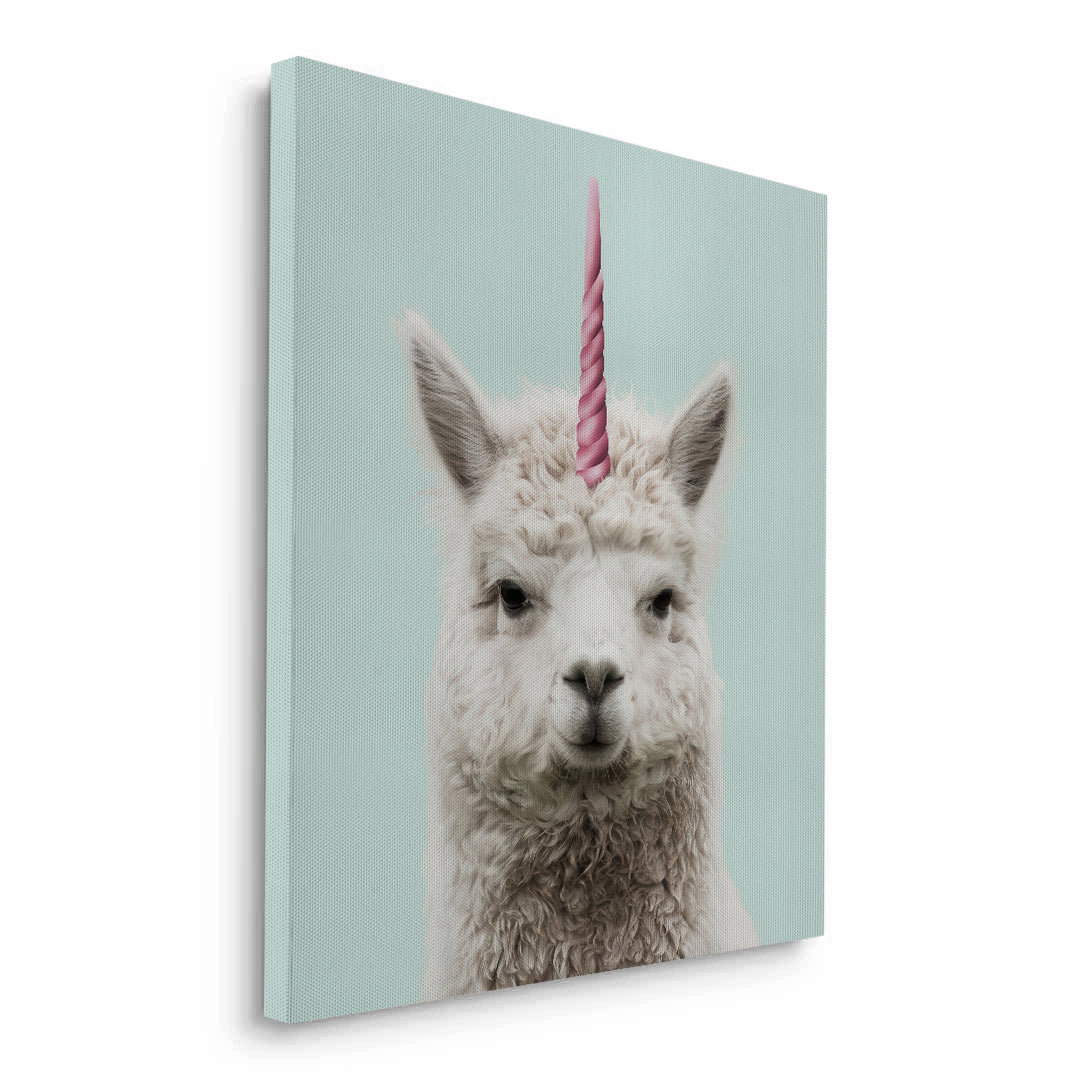 2Alpaca Unicorn - Canvas
