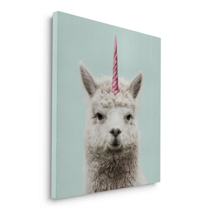 Alpaca Unicorn - Canvas