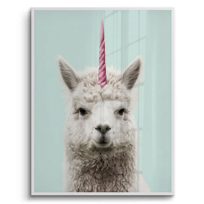Alpaca Unicorn - Fine Art