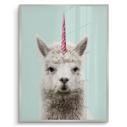 Alpaca Unicorn - Fine Art