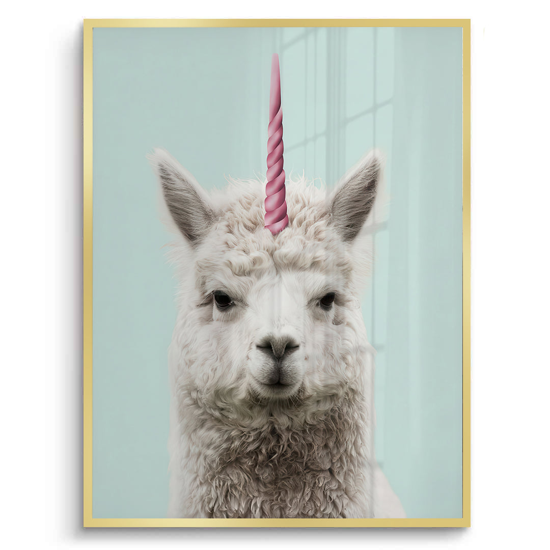 2Alpaca Unicorn - Fine Art