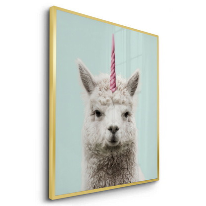 Alpaca Unicorn - Fine Art