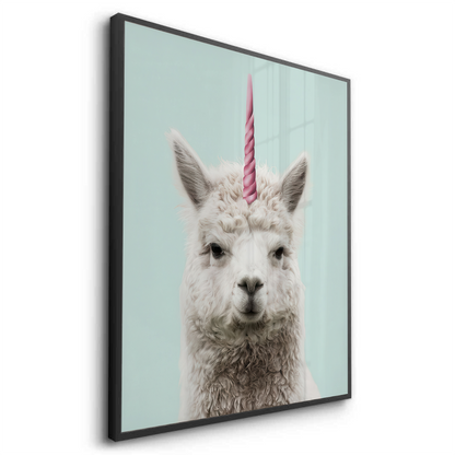 Alpaca Unicorn - Fine Art