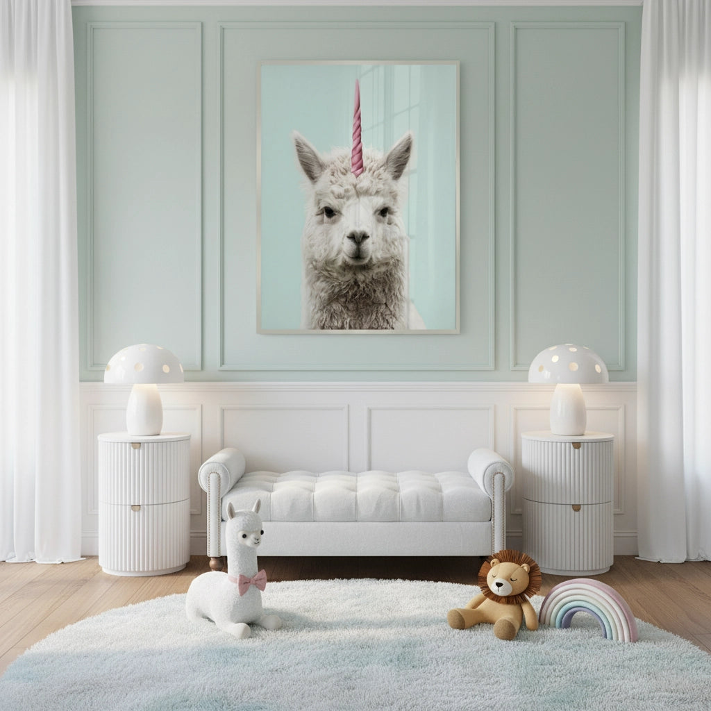 2Alpaca Unicorn - Fine Art