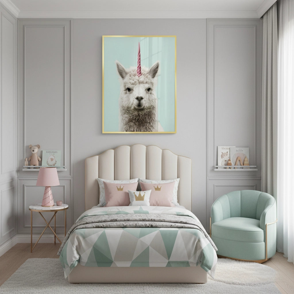 2Alpaca Unicorn - Fine Art