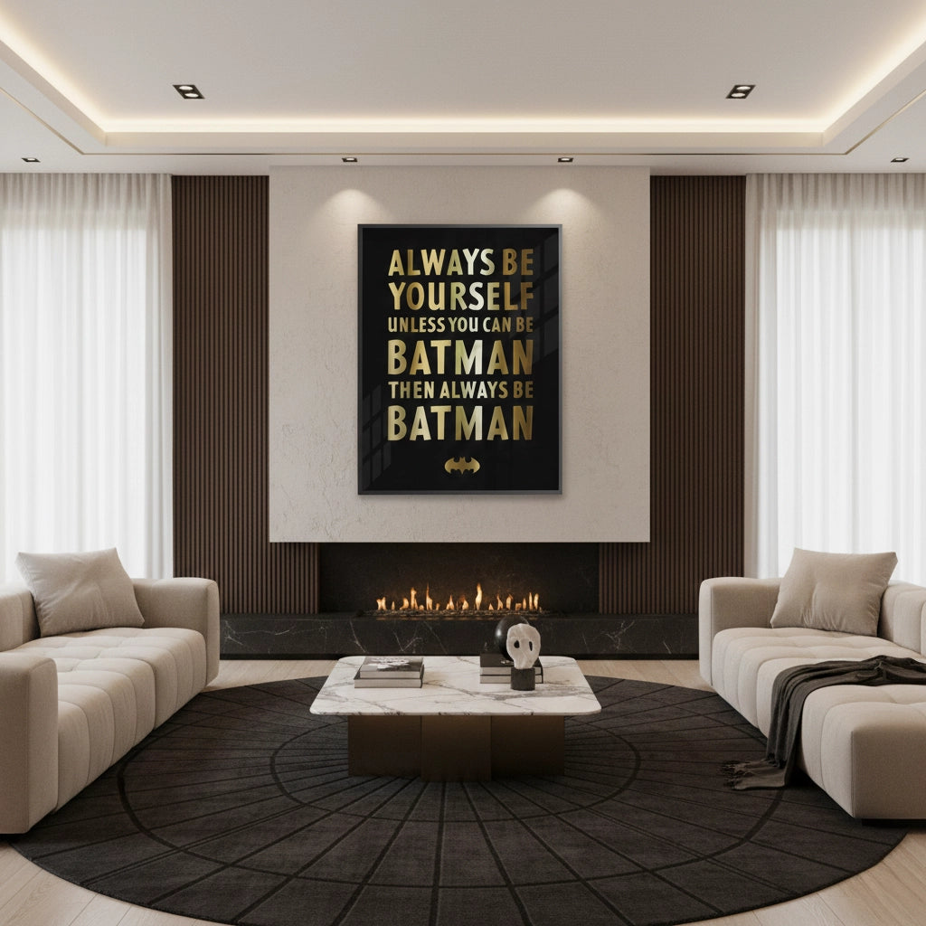 Always Be Batman - Fine Art