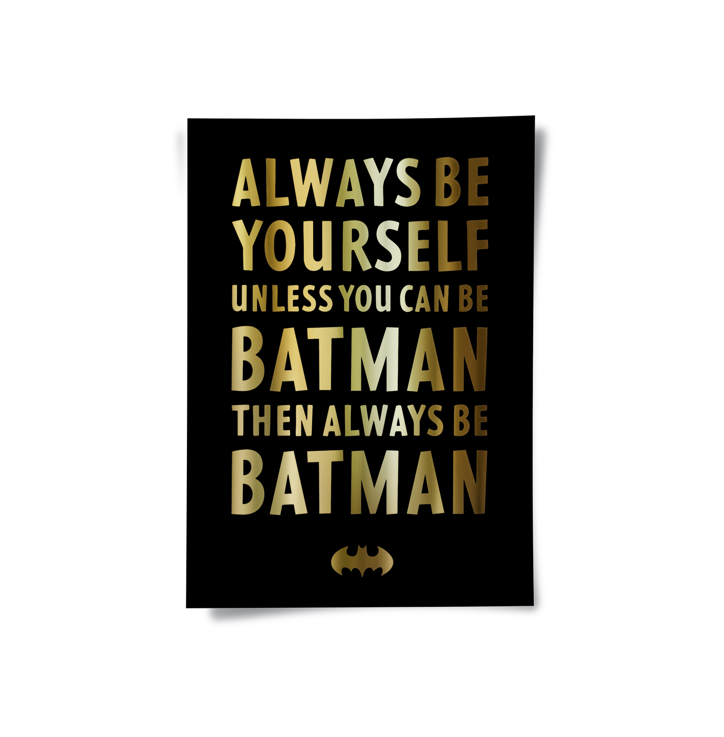 2Always Be Batman - Poster