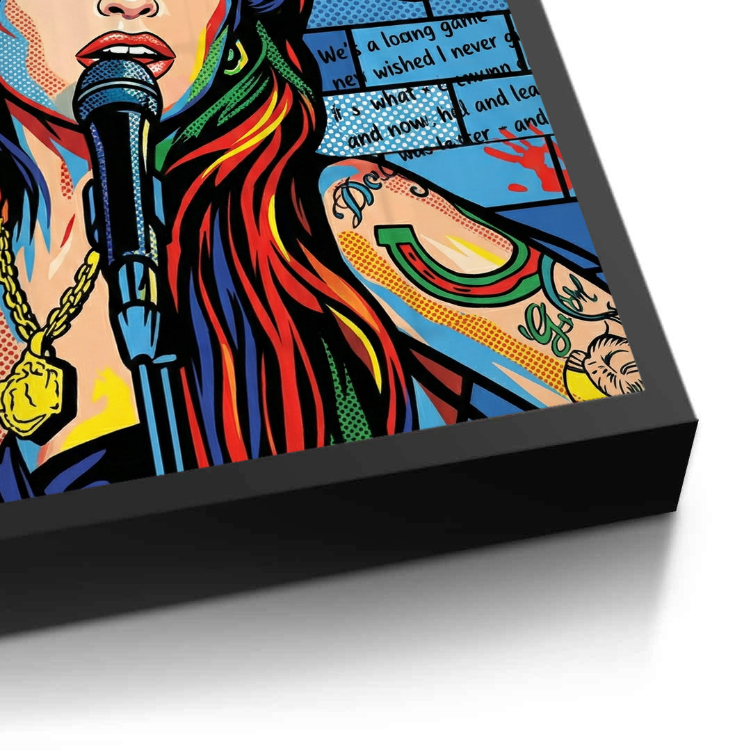 2Amy Winehouse Pop Art - Fine Art