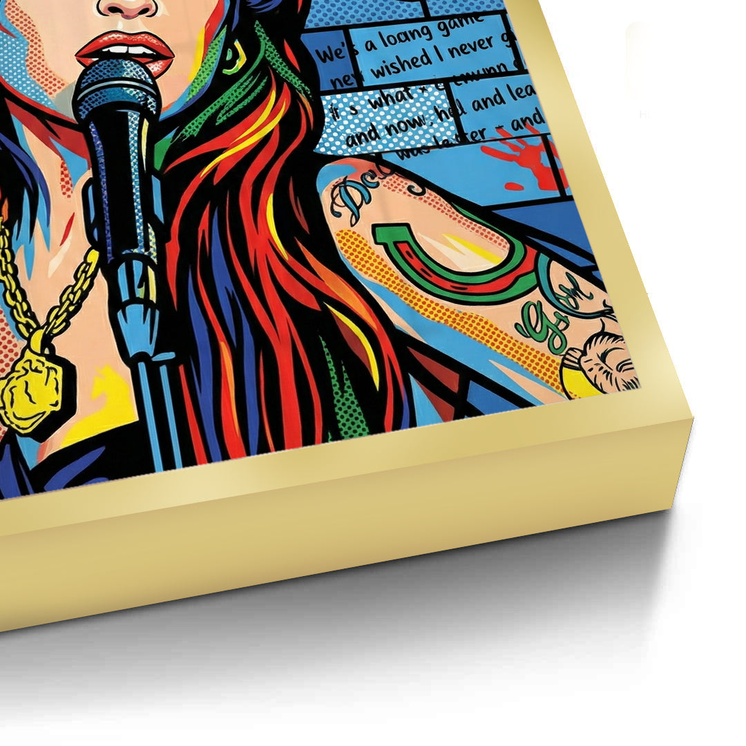 2Amy Winehouse Pop Art - Fine Art