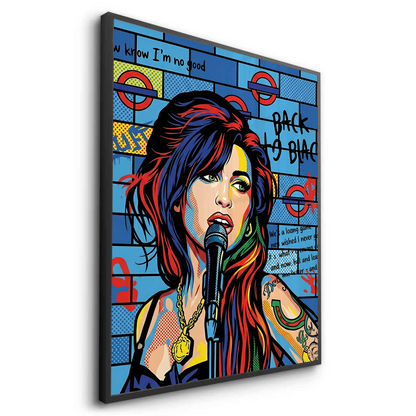 Amy Winehouse Pop Art - Fine Art